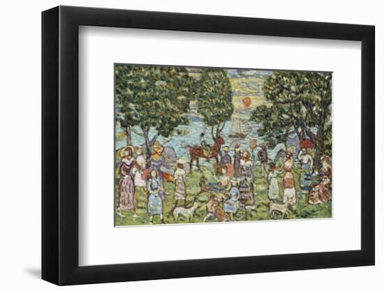 Sunset, c.1918-Maurice Brazil Prendergast-Framed Art Print