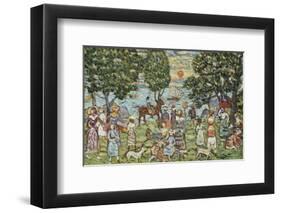 Sunset, c.1918-Maurice Brazil Prendergast-Framed Art Print