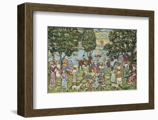 Sunset, c.1918-Maurice Brazil Prendergast-Framed Art Print