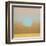 Sunset, c.1972 40/40 (gold, blue)-Andy Warhol-Framed Art Print