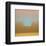 Sunset, c.1972 40/40 (gold, blue)-Andy Warhol-Framed Art Print