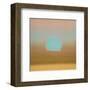 Sunset, c.1972 40/40 (gold, blue)-Andy Warhol-Framed Art Print