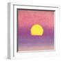 Sunset, c.1972 40/40 (lavender)-Andy Warhol-Framed Art Print