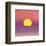 Sunset, c.1972 40/40 (lavender)-Andy Warhol-Framed Art Print