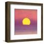 Sunset, c.1972 40/40 (lavender)-Andy Warhol-Framed Art Print