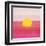 Sunset, c.1972 40/40 (pink)-Andy Warhol-Framed Art Print