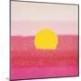 Sunset, c.1972 40/40 (pink)-Andy Warhol-Mounted Art Print