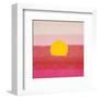 Sunset, c.1972 40/40 (pink)-Andy Warhol-Framed Art Print