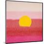 Sunset, c.1972 40/40 (pink)-Andy Warhol-Mounted Art Print