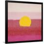 Sunset, c.1972 (hot pink, pink, yellow)-Andy Warhol-Framed Giclee Print