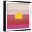 Sunset, c.1972 (hot pink, pink, yellow)-Andy Warhol-Framed Giclee Print