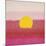 Sunset, c.1972 (hot pink, pink, yellow)-Andy Warhol-Mounted Giclee Print