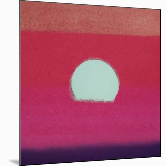 Sunset, c.1972 (hot pink, purple, red, blue)-Andy Warhol-Mounted Giclee Print