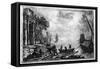 Sunset, C1620-1680-Claude Lorraine-Framed Stretched Canvas