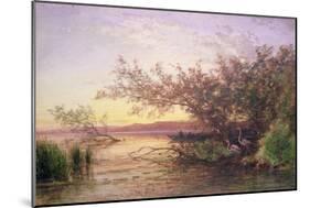 Sunset, Camargue-Felix Ziem-Mounted Giclee Print