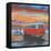 Sunset Campervan-Peter Adderley-Framed Stretched Canvas