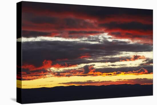 Sunset, Canberra, ACT, Australia-David Wall-Stretched Canvas