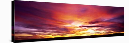 Sunset, Canyon De Chelly, Arizona, USA-null-Stretched Canvas