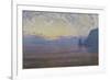 Sunset Catalina Island-William Lees Judson-Framed Art Print