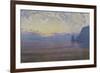 Sunset Catalina Island-William Lees Judson-Framed Art Print