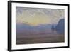 Sunset Catalina Island-William Lees Judson-Framed Art Print