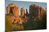 Sunset, Cathedral Rock, Red Rock Crossing, Sedona, Arizona-Michel Hersen-Mounted Photographic Print