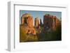 Sunset, Cathedral Rock, Red Rock Crossing, Sedona, Arizona-Michel Hersen-Framed Photographic Print