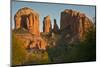 Sunset, Cathedral Rock, Red Rock Crossing, Sedona, Arizona-Michel Hersen-Mounted Photographic Print