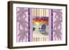 Sunset Chair Palm-James Mazzotta-Framed Giclee Print