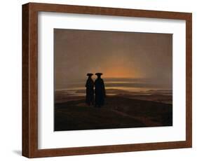 Sunset circa 1830-35-Caspar David Friedrich-Framed Giclee Print