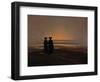 Sunset circa 1830-35-Caspar David Friedrich-Framed Giclee Print