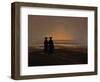 Sunset circa 1830-35-Caspar David Friedrich-Framed Premium Giclee Print