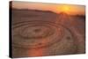 Sunset Circles at Slacker Hill, Marin Headlands-Vincent James-Stretched Canvas