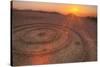 Sunset Circles at Slacker Hill, Marin Headlands-Vincent James-Stretched Canvas