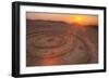 Sunset Circles at Slacker Hill, Marin Headlands-Vincent James-Framed Photographic Print