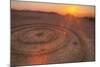 Sunset Circles at Slacker Hill, Marin Headlands-Vincent James-Mounted Photographic Print