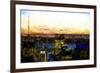 Sunset City Light-Philippe Hugonnard-Framed Giclee Print