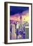 Sunset City-Philippe Hugonnard-Framed Giclee Print