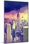 Sunset City-Philippe Hugonnard-Mounted Giclee Print