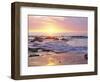 Sunset Cliffs Beach on the Pacific Ocean at Sunset, San Diego, California, USA-Christopher Talbot Frank-Framed Photographic Print