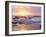 Sunset Cliffs Beach on the Pacific Ocean at Sunset, San Diego, California, USA-Christopher Talbot Frank-Framed Photographic Print