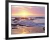 Sunset Cliffs Beach on the Pacific Ocean at Sunset, San Diego, California, USA-Christopher Talbot Frank-Framed Photographic Print