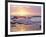 Sunset Cliffs Beach on the Pacific Ocean at Sunset, San Diego, California, USA-Christopher Talbot Frank-Framed Photographic Print