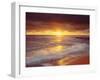 Sunset Cliffs Beach on the Pacific Ocean at Sunset, San Diego, California, USA-Christopher Talbot Frank-Framed Photographic Print