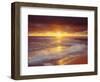 Sunset Cliffs Beach on the Pacific Ocean at Sunset, San Diego, California, USA-Christopher Talbot Frank-Framed Photographic Print