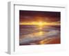 Sunset Cliffs Beach on the Pacific Ocean at Sunset, San Diego, California, USA-Christopher Talbot Frank-Framed Photographic Print