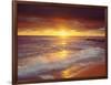 Sunset Cliffs Beach on the Pacific Ocean at Sunset, San Diego, California, USA-Christopher Talbot Frank-Framed Photographic Print