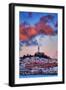 Sunset Clouds Over Coit Tower, San Francisco Icon Travel-Vincent James-Framed Photographic Print