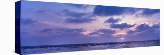 Sunset clouds over the Gulf of Florida, USA-Panoramic Images-Stretched Canvas