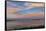 Sunset clouds reflection at Medicine Lake National Wildlife Refuge, Montana, USA-Chuck Haney-Framed Stretched Canvas
